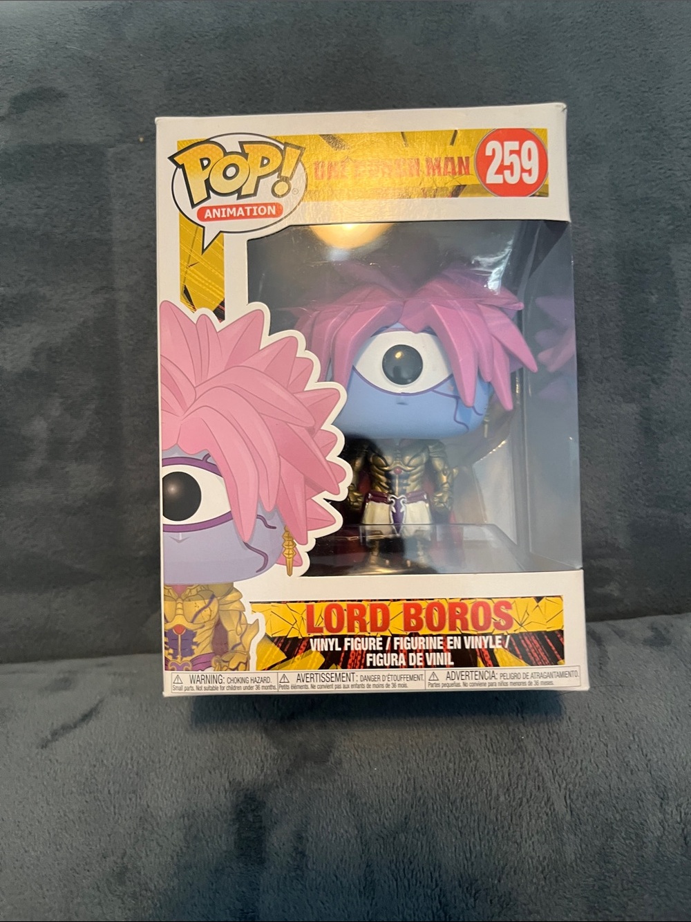 Funko Lord Boros Vinyl Figure - Pink Hair, Blue Skin, Gold Armor